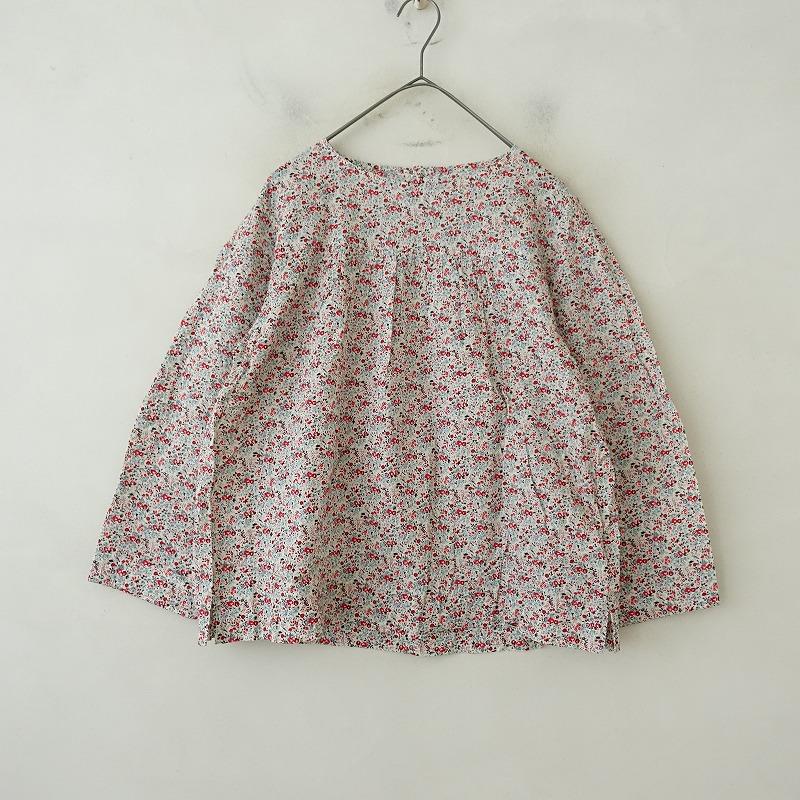 サラウェア SARAH WEAR *リバティブラウス*1綿コットン小花プリント 