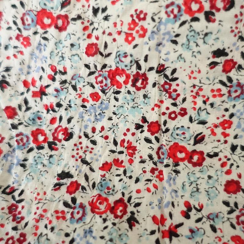 サラウェア SARAH WEAR *リバティブラウス*1綿コットン小花プリント 