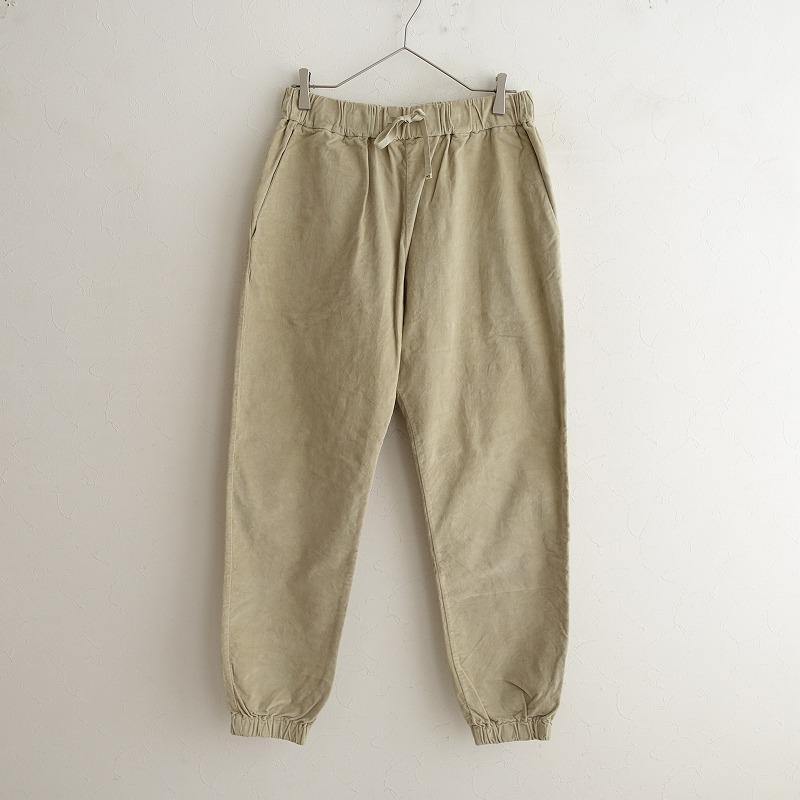 ALBUM DI FAMIGLIA アルバムディファミリア *VELVET BASIC TROUSERS