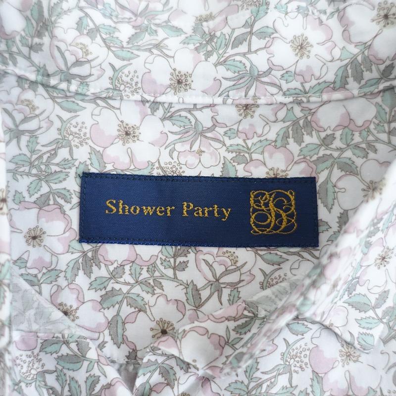 美品】シャワーパーティー Shower Party *リバティプリントブラウス