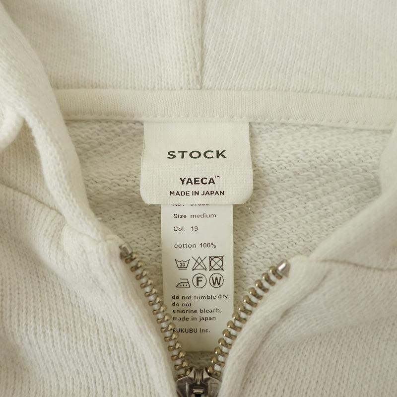 YAECA（ヤエカ） ヤエカストック YAECA STOCK *87056 ジップアップ