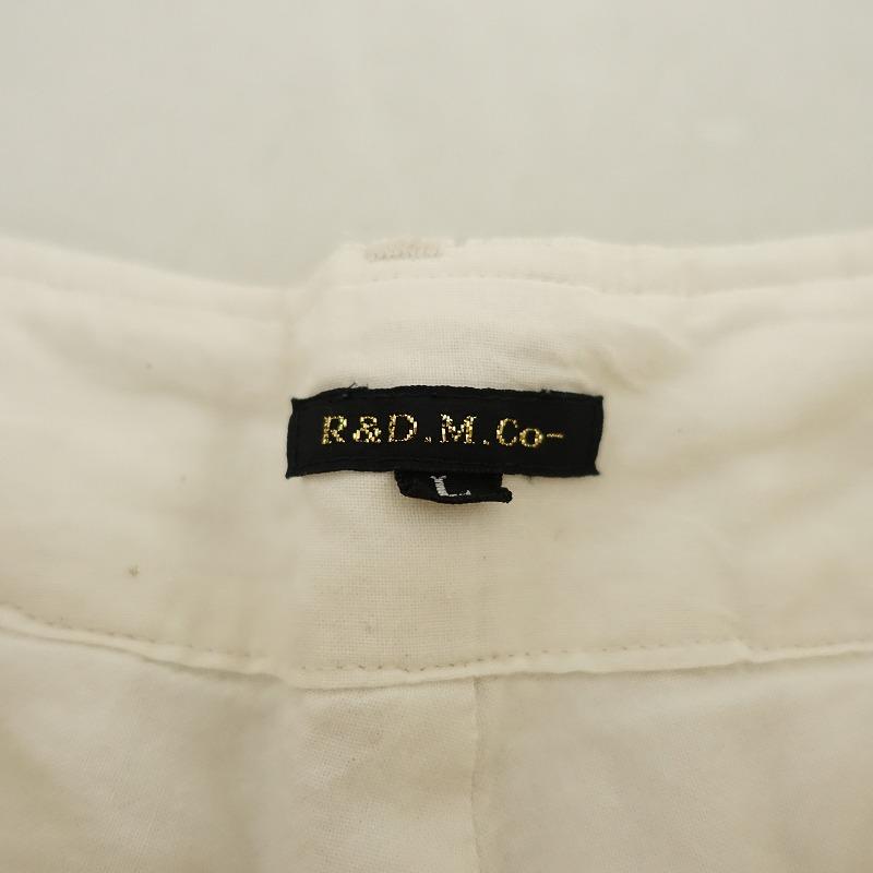 オールドマンズテーラー R&D.M.Co- *リネンパンツ*L麻生成りストレート