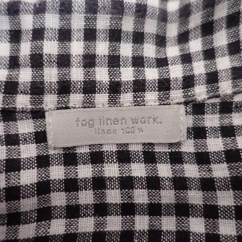 フォグリネンワーク fog linen work *リネンギンガムチェック