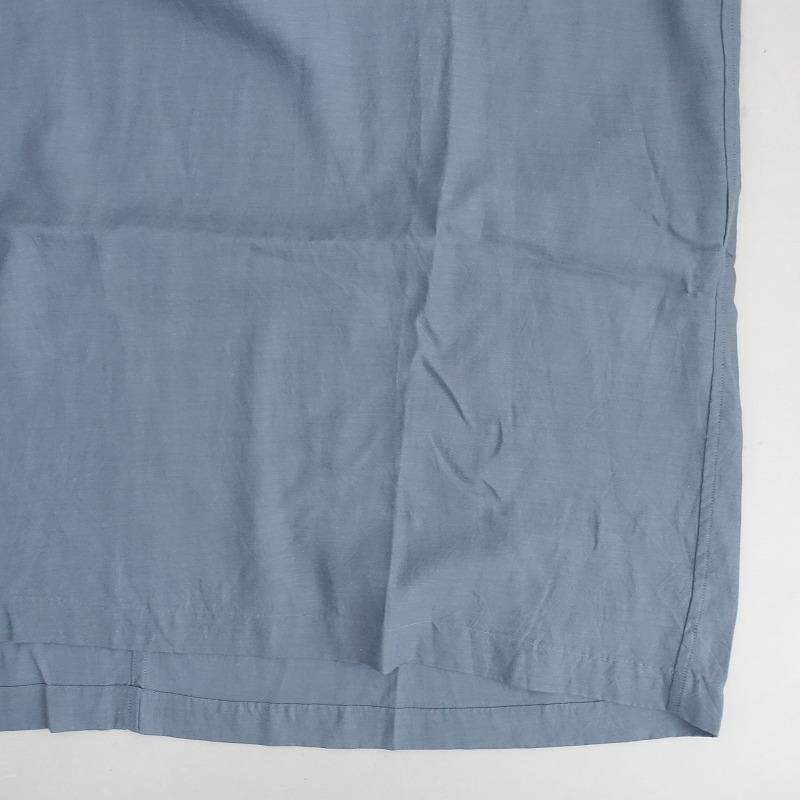 定価4.1万】ウィロウ WIRROW *キュプラコットンドレス*1ツイルAsh Blue