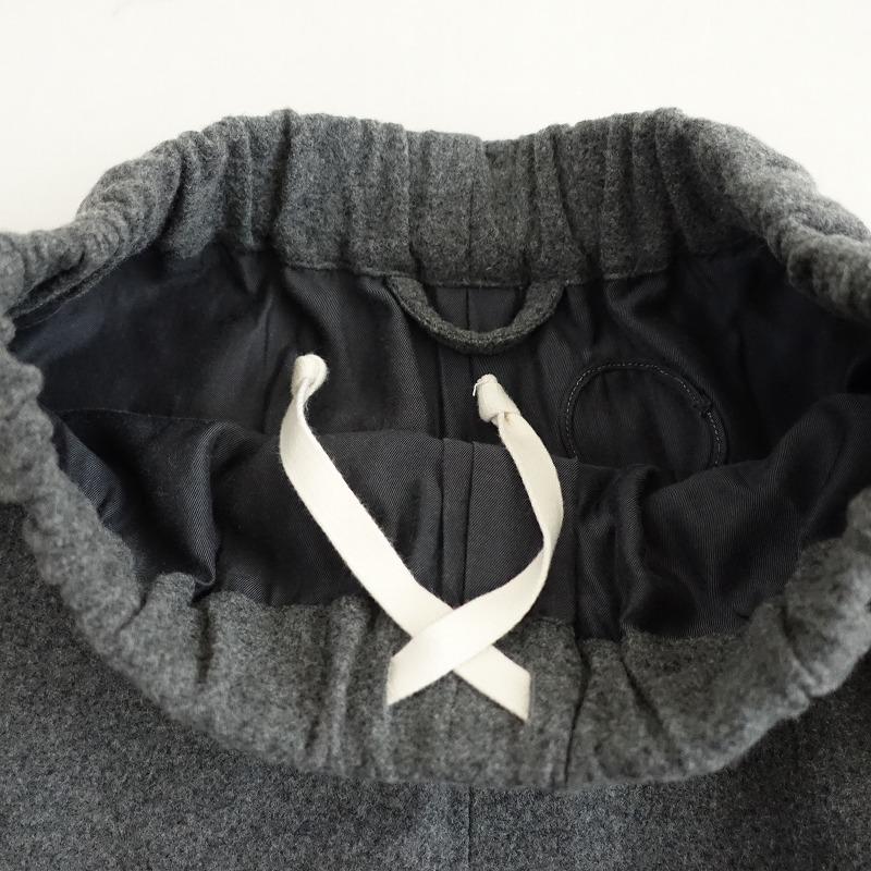 アトリエダンタン Atelier d'antan *ウールワイドイージーパンツ*毛