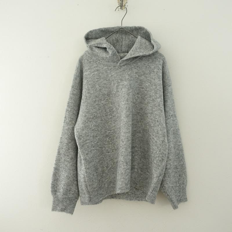 新品未使用❗️】中川政七商店 綿麻ガーゼ編みの休日 パーカー グレー