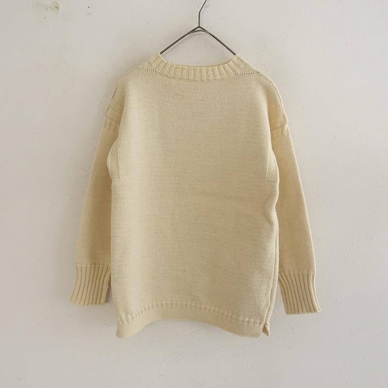 極美品 Le Tricoteur ルトリコチュール　34 ガンジーセー Le Tricoteur（ルトリコチュール） *ガンジーセーター*34ウール毛