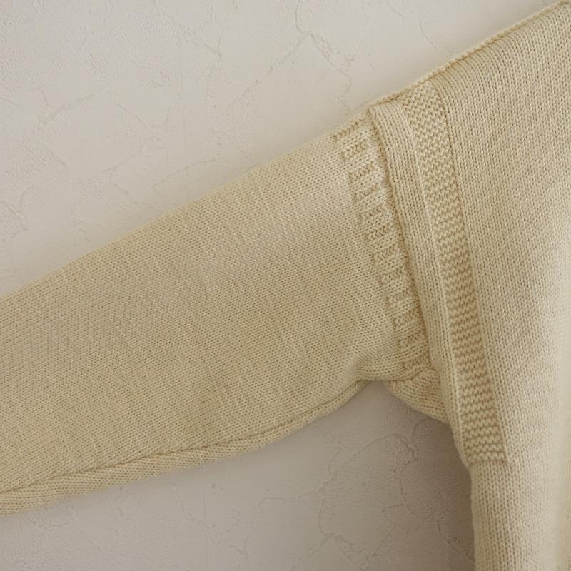 Le Tricoteur（ルトリコチュール） *ガンジーセーター*34ウール毛