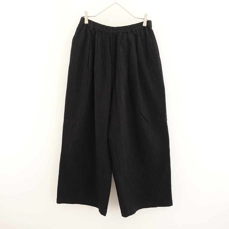 nest Robe（ネストローブ） *コットンウールストライプタックワイド  