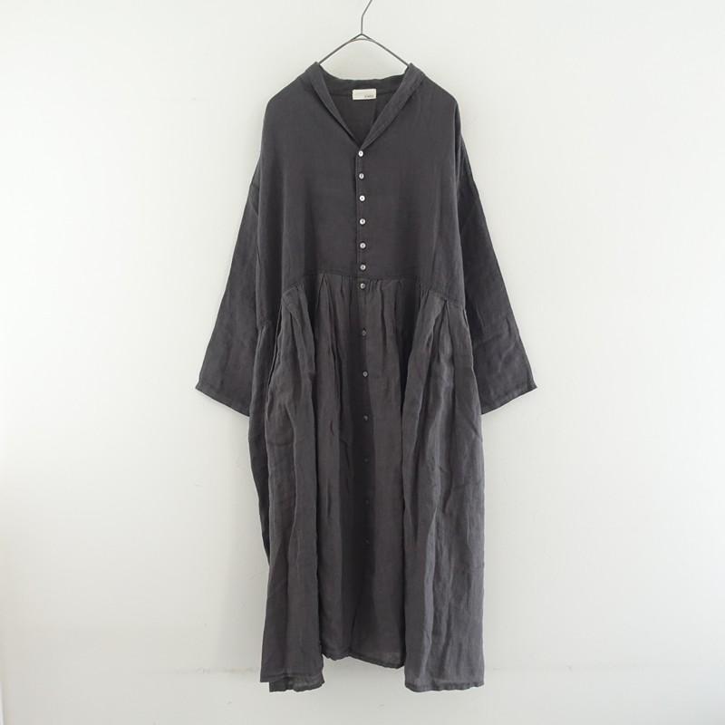 a+koloni 【定価2万】アラクリティーコロニー *切替リネンワンピース*F
