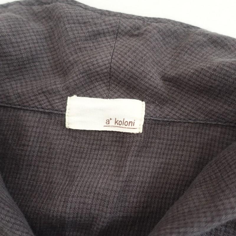 a+koloni 【定価2万】アラクリティーコロニー *切替リネンワンピース*F