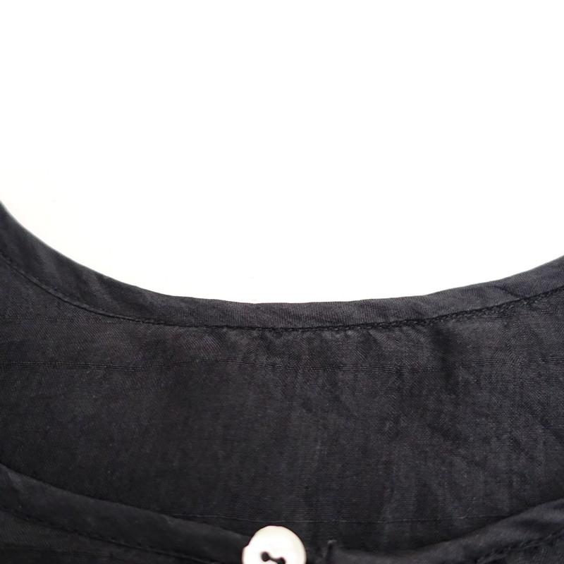 難あり/定価2.8万】ブノン BUNON *バックボタンセーラーブラウス*F