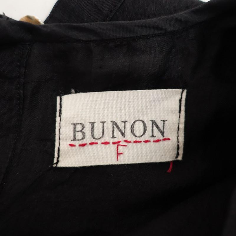 難あり/定価2.8万】ブノン BUNON *バックボタンセーラーブラウス*F