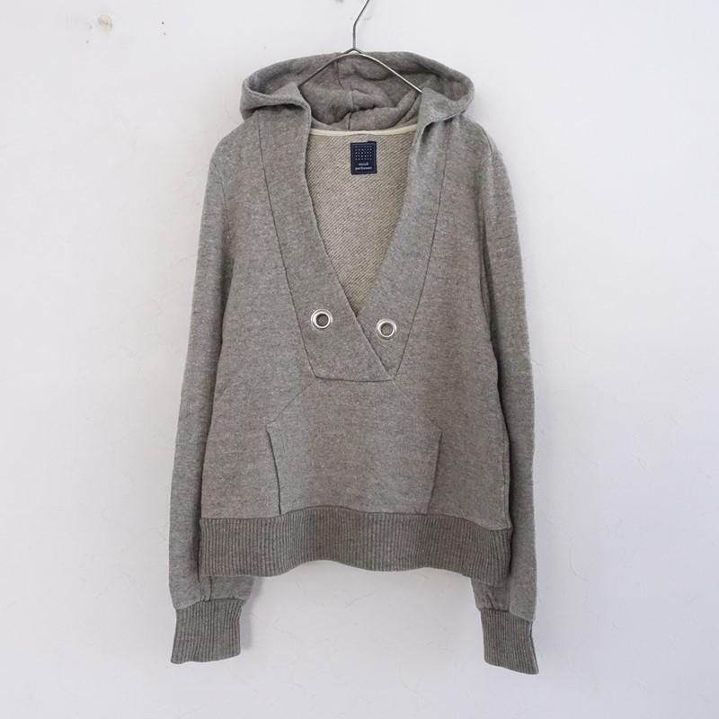 mina perhonen ミナペルホネン パーカー レディース 【古着】【中古】 mina perhonen（ミナペルホネン） *pebble パーカー*綿毛グレー