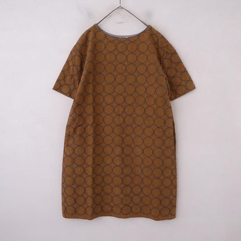 ミナペルホネン：タンバリン：ワンピース：サイズ38 mina perhonen（ミナペルホネン） | tambourine 総柄 ワンピース | 38