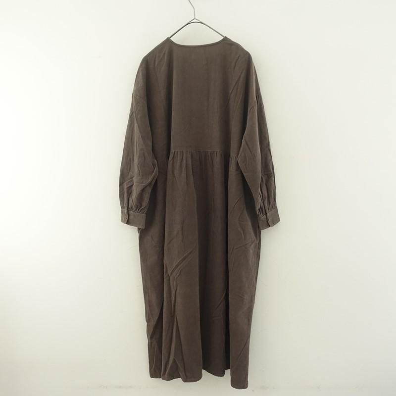✨美品✨オオカミとフクロウ　オオカミとハリネズミのエクリュ　チェック　ワンピース 2024/定価2.3万】TANDEY オオカミとフクロウ *オオカミとハリネズミの