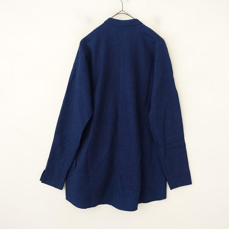 定価2.4万】ジェラート GERARD *インディゴ染めドルマンシャツ*ITALY