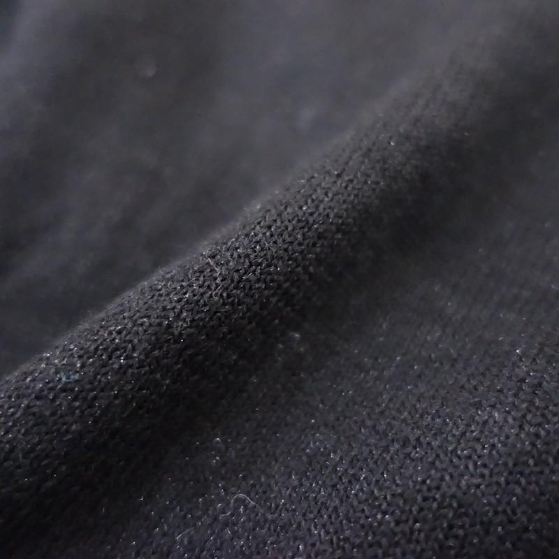 ANAYI（アナイ） *フリルニットプルオーバー*38ラメブラック黒クルー