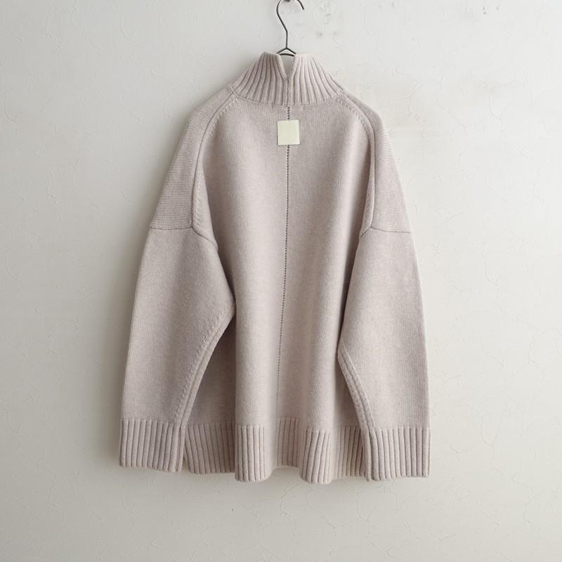 CINOH（チノ） 【定価3.7万】チノ *ウールハイネックニットプル