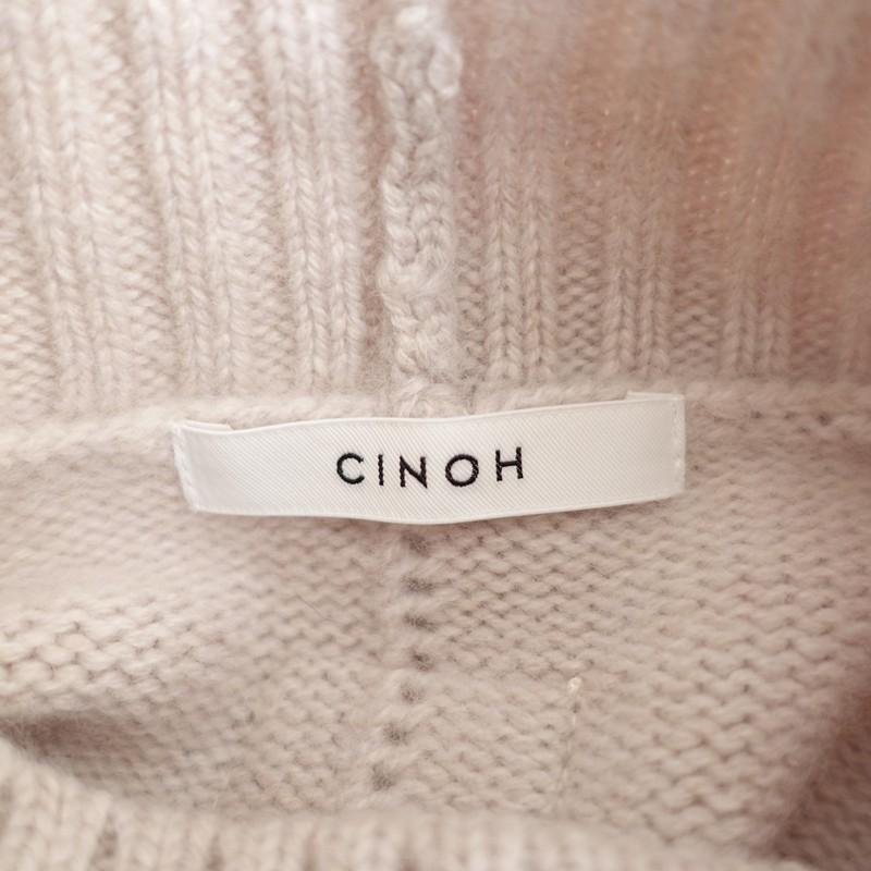 CINOH（チノ） 【定価3.7万】チノ *ウールハイネックニットプル