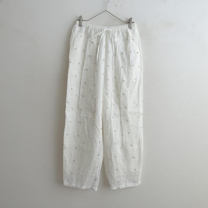 美品/2024SS/定価4.1万】キジノカノウセイ kijinokanosei *tuck pants