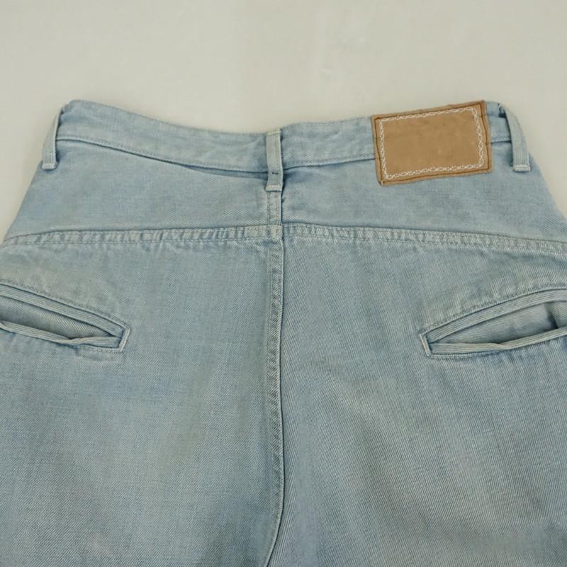 mina perhonen（ミナペルホネン） *always デニムパンツ*38綿麻