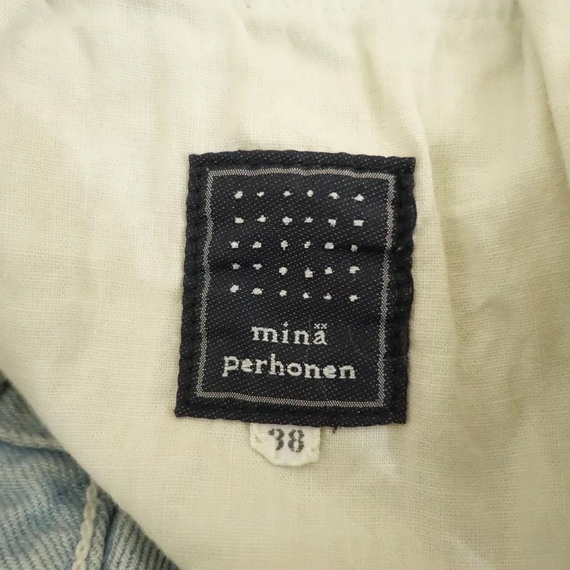 mina perhonen（ミナペルホネン） *always デニムパンツ*38綿麻