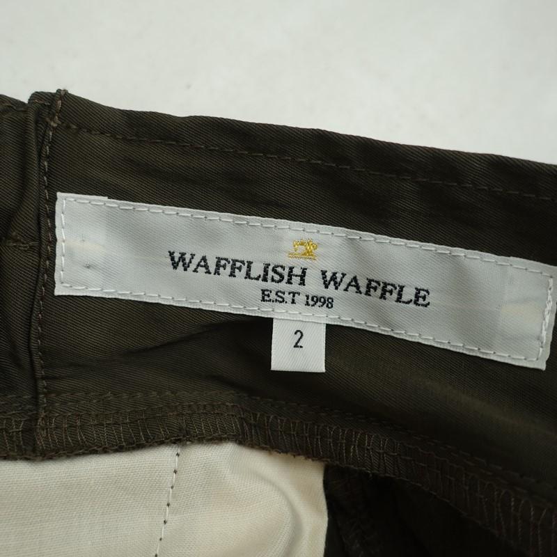 wafflish waffle（ワッフリッシュワッフル） *裾リブタックテーパード