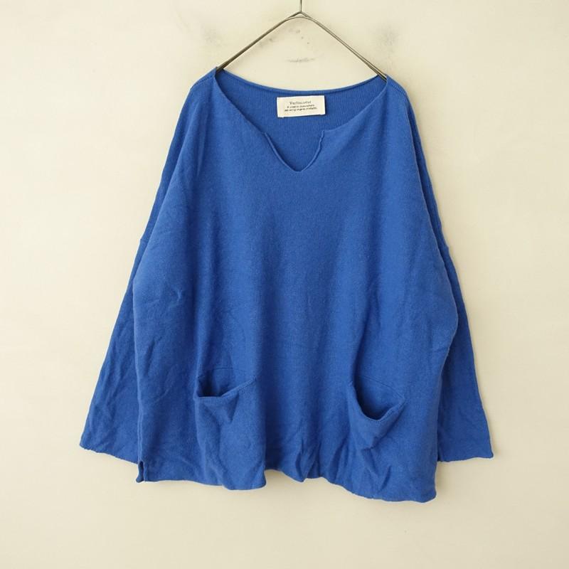 Veritecoeur（ヴェリテクール） *ウールカシミヤ混ニットキーネック