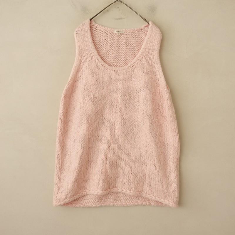 BLAMINK ベスト　ノースリーブニット 38 BLAMINK ベスト ノースリーブニット 38 BLAMINK ベスト ノースリーブ