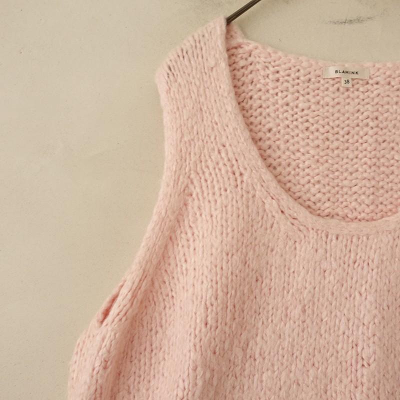 BLAMINKブラミンク 2024AW 3Gニットベスト 未使用 BLAMINK ブラミンク