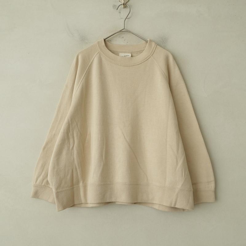 45R スムースのドルマンTシャツ　スウェット　ニットソー　生成　2024AW 45R スムースのドルマンTシャツ スウェット ニットソー 生成 2024AW