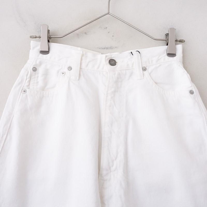 定価2.4万】リノ LENO & CO *KAY HIGH WAIST JEANS ホワイトデニム