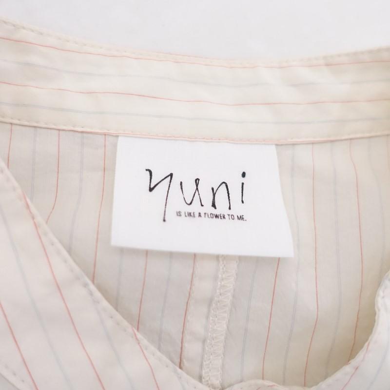 yuni ユニ yuni IS LIKE A FLOWER TO ME. *コットンシルクストライプ 