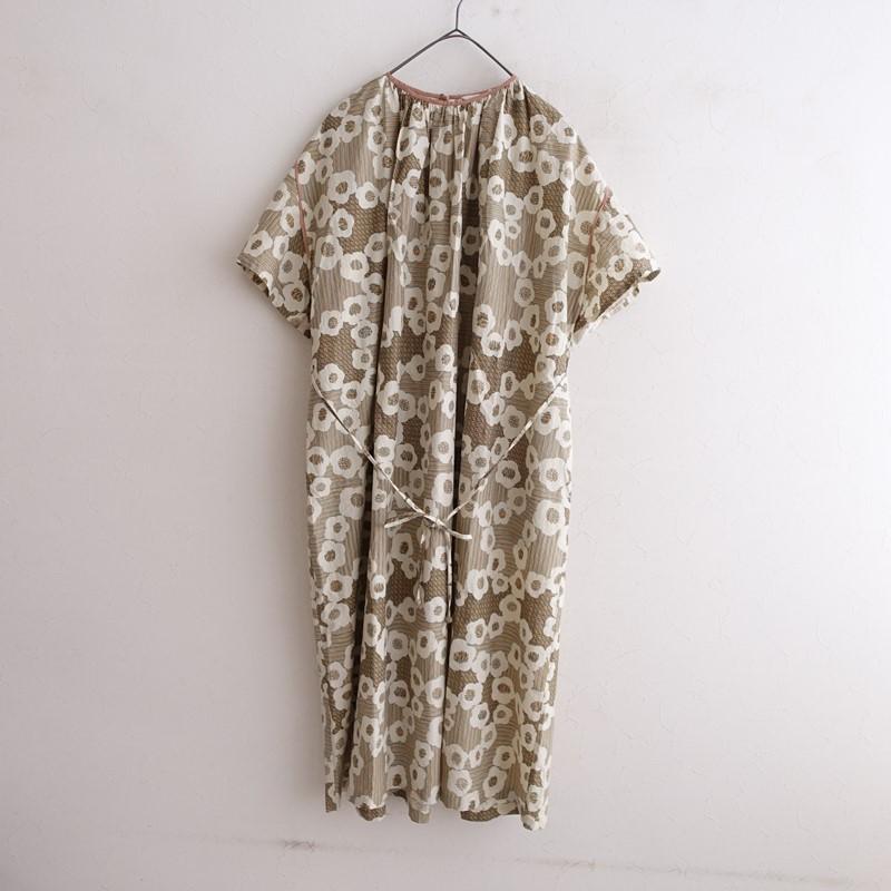 mina perhonen（ミナペルホネン） *flower dance ワンピース*38綿絹