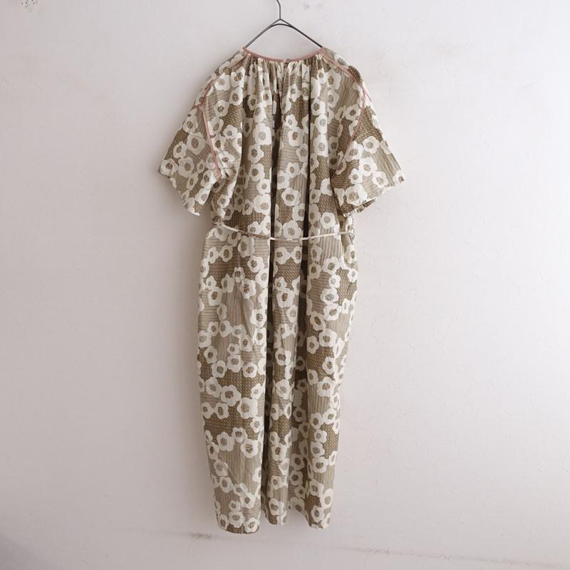 mina perhonen（ミナペルホネン） *flower dance ワンピース*38綿絹