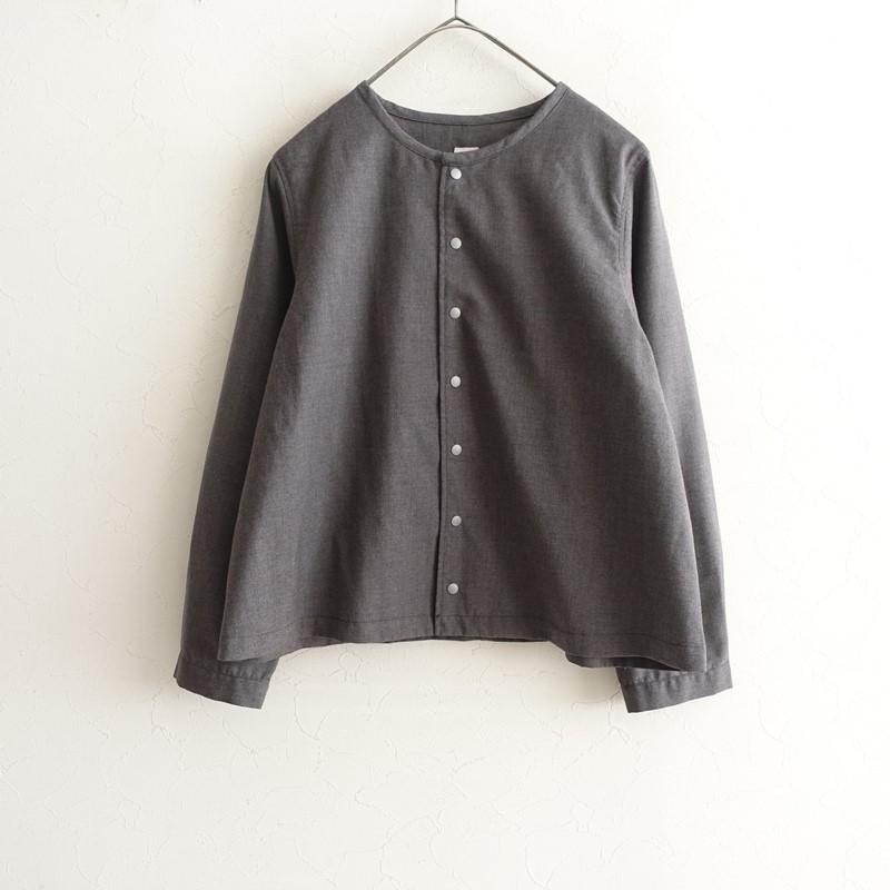 grin（グリン） 【定価1.3万】グリン *ノーカラーブラウス*2 