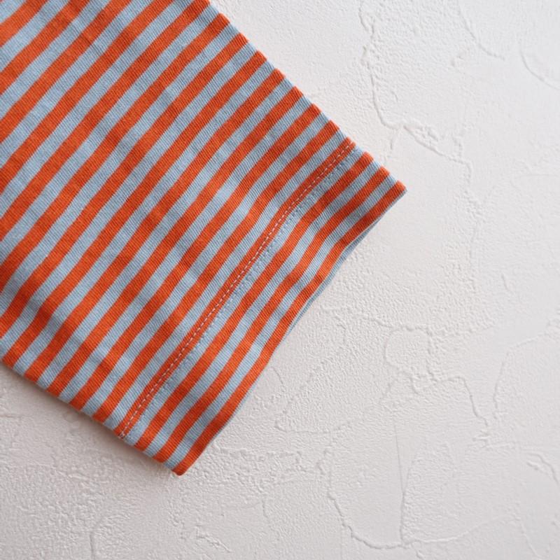 45R（フォーティファイブアール） 【美品/定価1.4万】45R *縞天竺の