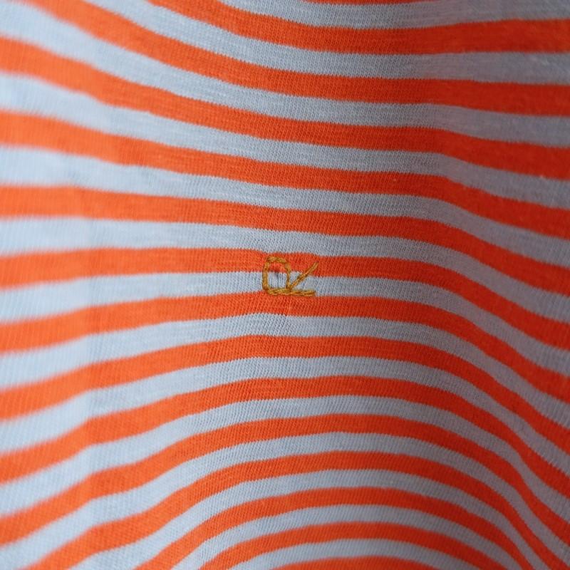 45R（フォーティファイブアール） 【美品/定価1.4万】45R *縞天竺の