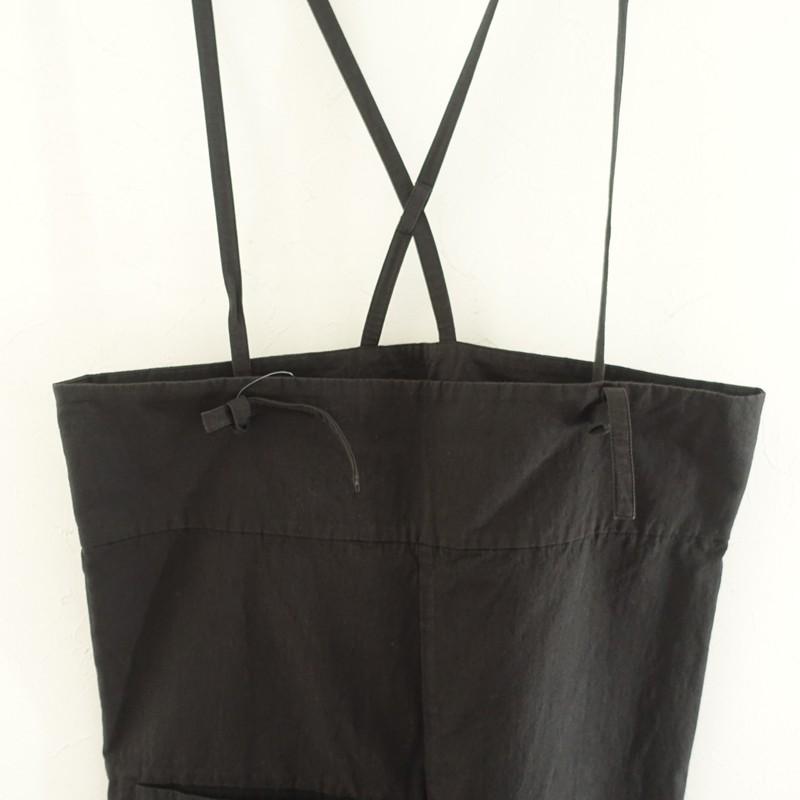 チクチク CHICU+CHICU 5/31 *サロペット*ブラック黒ワイドパンツ山中