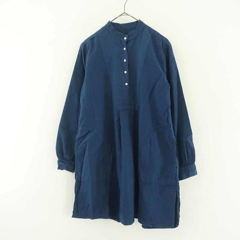 Veritecoeur（ヴェリテクール） *コットンヨーク切替チュニックシャツ