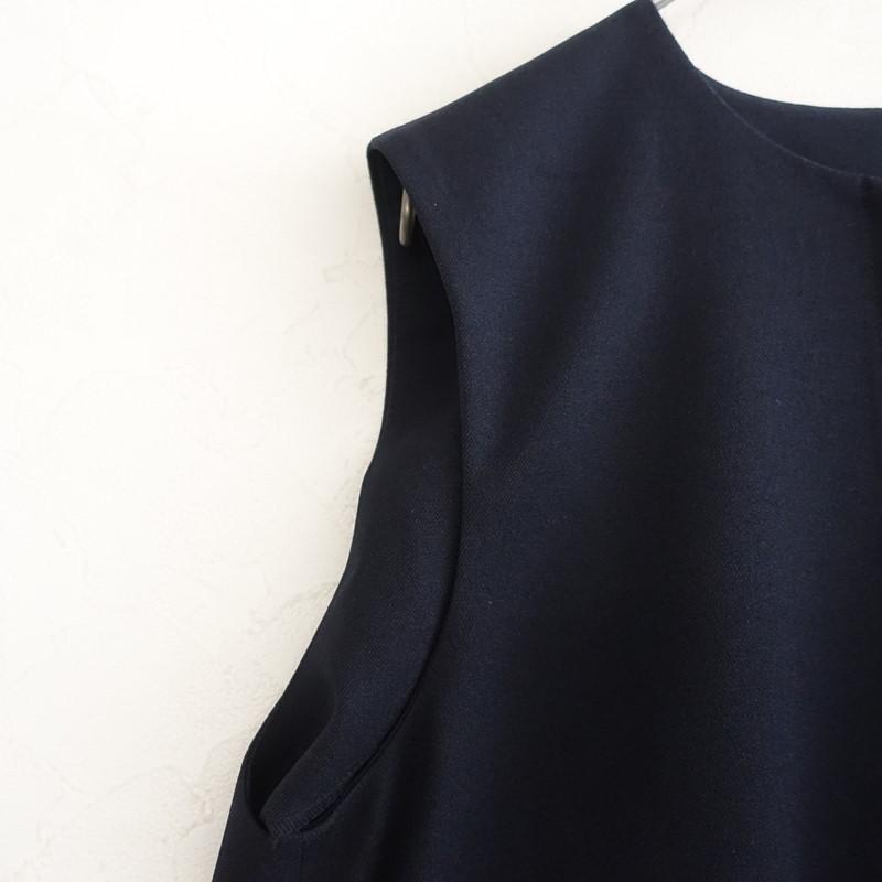 美品/2023SS/定価1.9万】ミズイロインド mizuiro-ind *フロントフライ