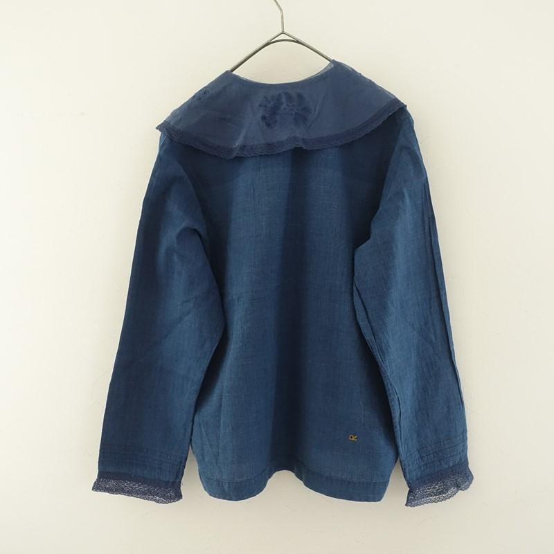 45R（フォーティファイブアール） 【美品/定価7.9万】45R *藍インド
