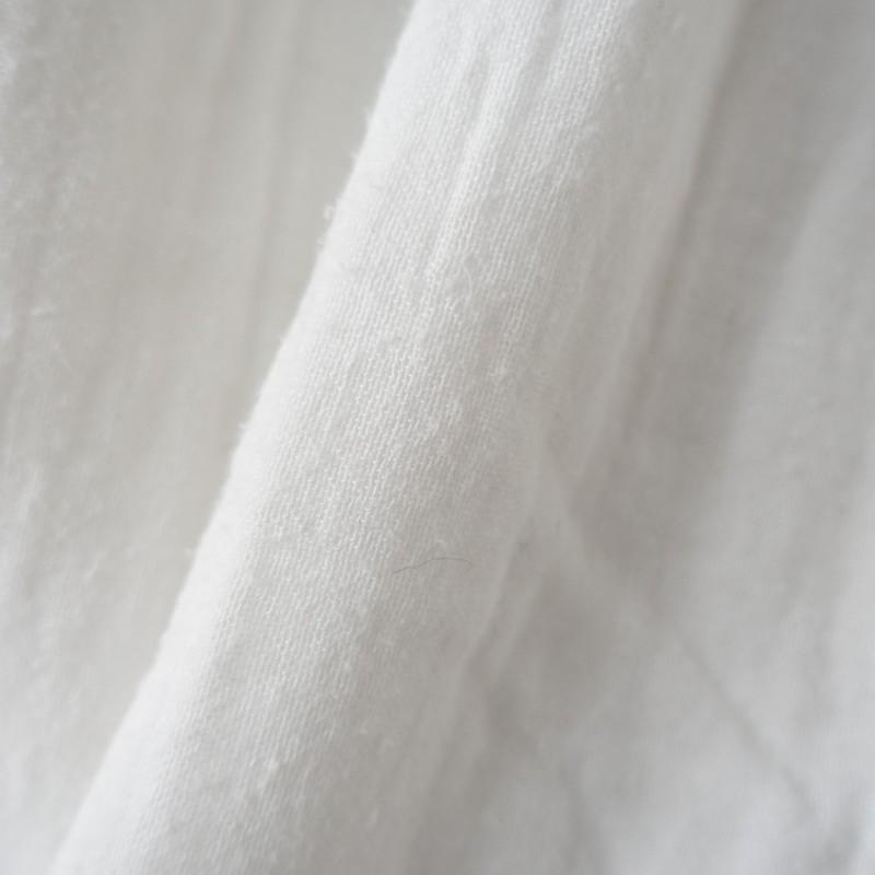 CLOTH&CROSS クロス＆クロス *コットンリネンダブルガーゼフリル 