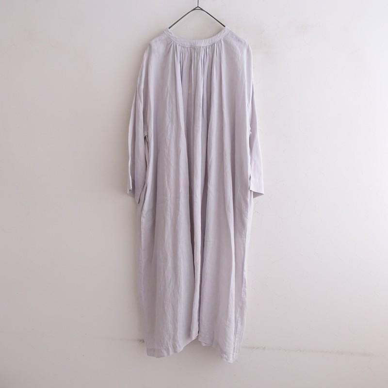 nest Robeネストローブ　ラミー超撥水スモックワンピース　リネン　麻 nest Robe（ネストローブ） 【美品/定価2.7万】ネストローブ *ラミー超