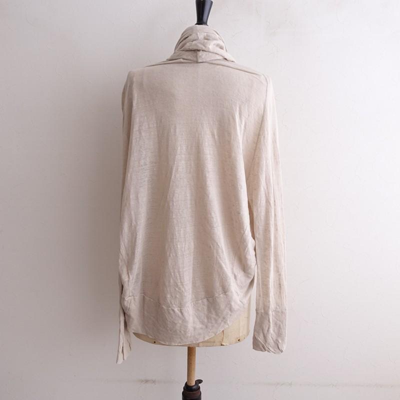 Vlas Blomme（ヴラスブラム） *リネンニット羽織カーディガン*F麻 