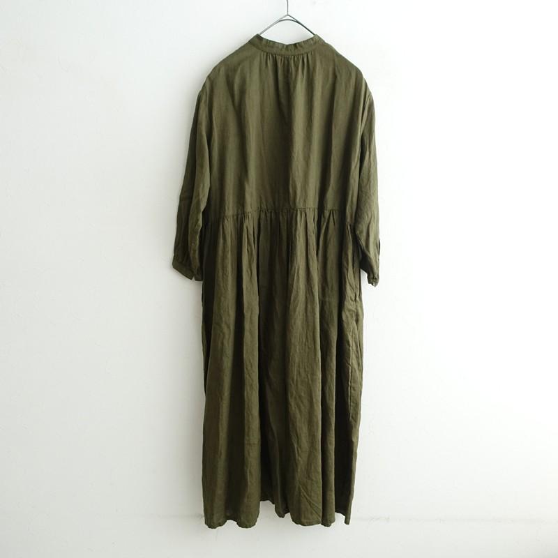 美品】フォグリネンワーク fog linen work *リネンバンドカラー