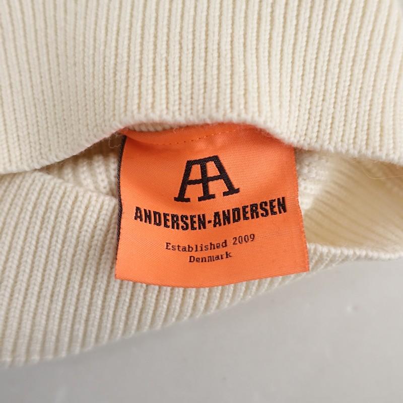 ANDERSEN-ANDERSEN タートルネック ニット セーター アイボリー 楽天 