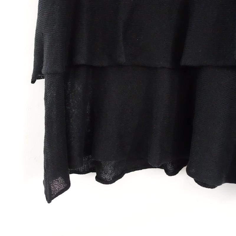 mina perhonen（ミナペルホネン） *bouquet ニットキャミソール*36麻綿