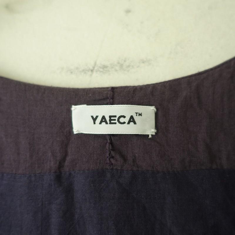 YAECA（ヤエカ） 【定価7.4万】ヤエカ *60717 ラップギャザードレス*M
